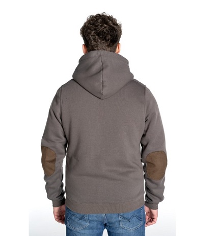 SWEATSHIRT WARM, SNAPSHOT, ASHGREY, S
